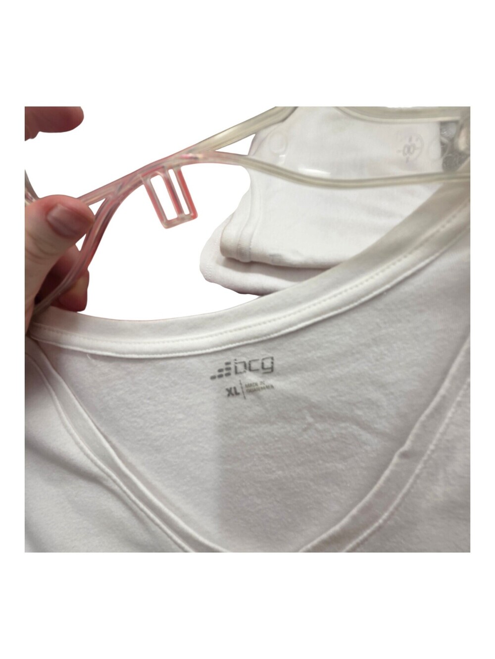 Bcg xl womens white tshirt workout short sleeve